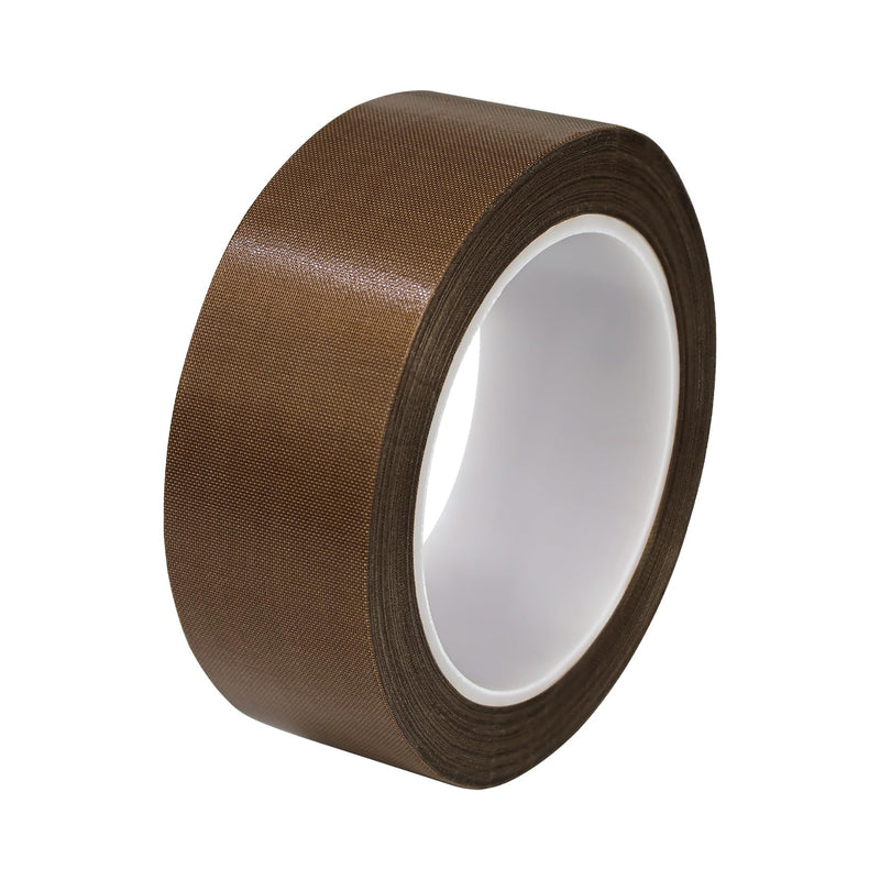 Hoerev 5milx1.5 x33 Yards,Glass Cloth Coated PTFE Adhesive Tape for Non-Stick Surface, 3D Printing, Sealing Machines,Heat Sealer,Drawer Slide Smooth 1 1/2"(38mm)
