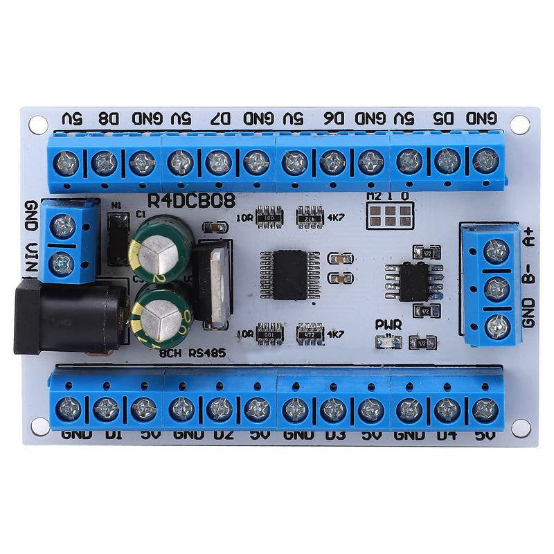 [Australia - AusPower] - DS18B20 8-Channel Digital Temperature Sensor Module Voltage Range 6-24V 8-13mA for Industrial Automation HVAC Systems 