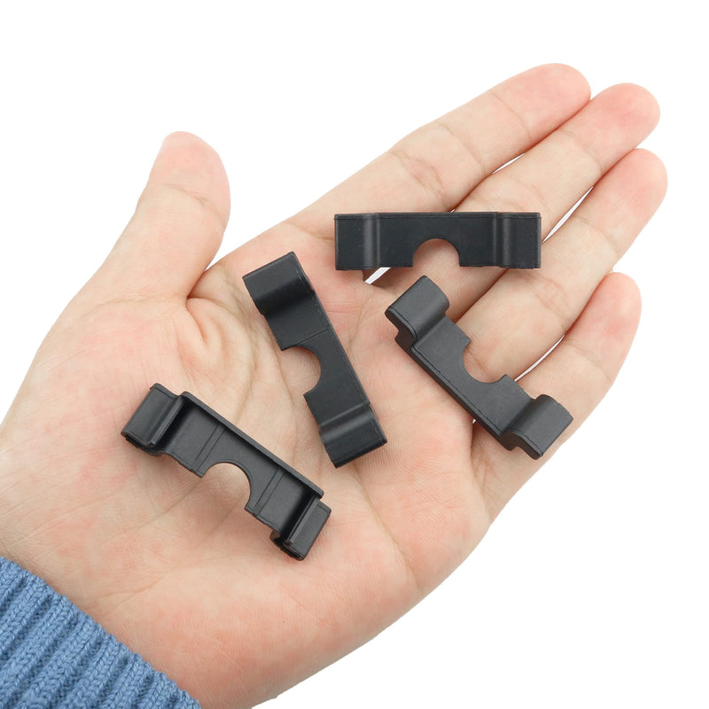 [Australia - AusPower] - 30PCS 35mm Terminal Block DIN Rail Cut Resistant ProtecRail End Cap Protector for C45 DIN Rail 35mm Wide 