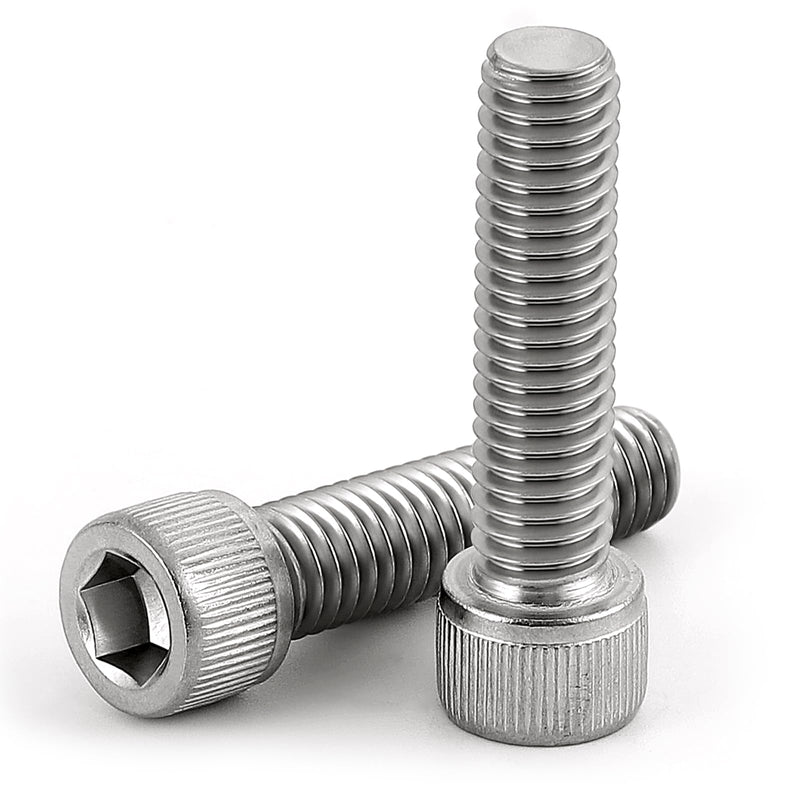 [Australia - AusPower] - 3/8-16 x 1-1/2" Socket Head Cap Screws Bolts, Stainless Steel 18-8 (304), Bright Finish, Fully Threaded, Allen Socket Drive, 10 PCS 3/8-16 x 1-1/2" 