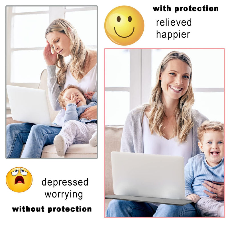 EMF Blocker Lap, Radiation Blocking Computer Pad, Protect Our Body from EMF, Radiation, Fits Laptops, Notebooks, Tablets Anti-Radiation Laptop Computer Pad (Gray, 12 * 16 in) Gray 12*16 IN