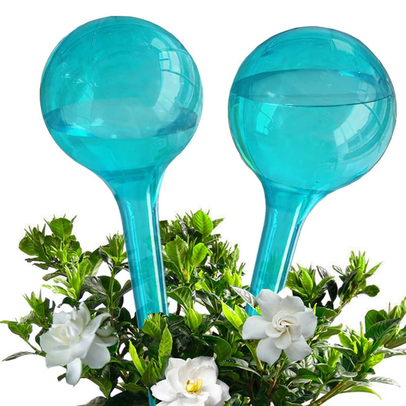 [Australia - AusPower] - 10pcs Plant Self Watering Globe Stakes, Plant Watering Stakes Automatic Plant Watering Bulb System Spikes, Flower Automatic Watering Device, Garden Self Waterer for Indoor Outdoor Plant Lake Blue-6l4s 