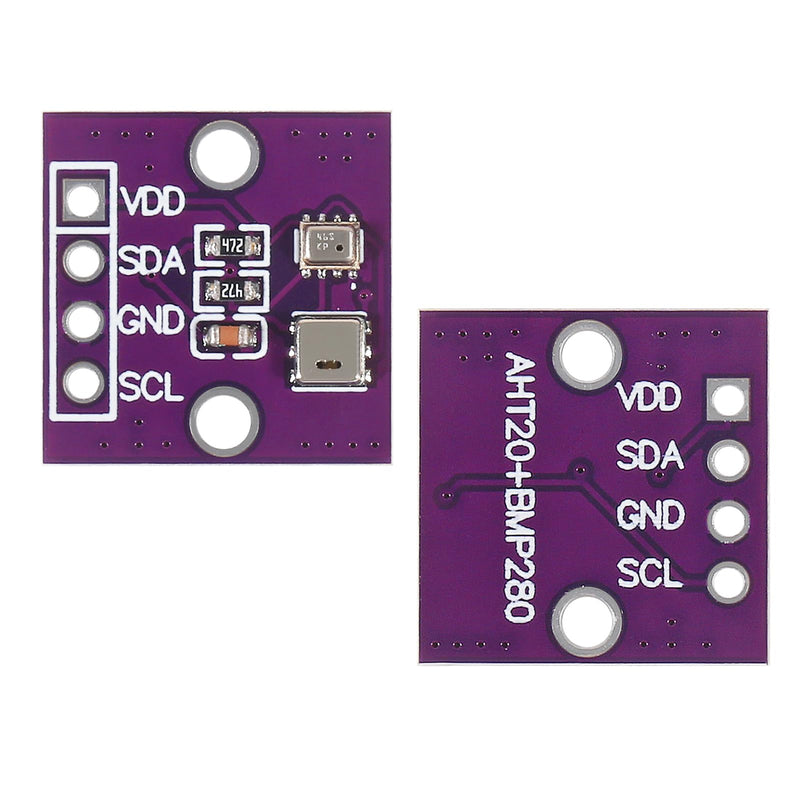 [Australia - AusPower] - 6pcs AHT20+BMP280 Temperature Humidity Air Pressure Module High-Precision Digital Temperature and Air Pressure Sensor 