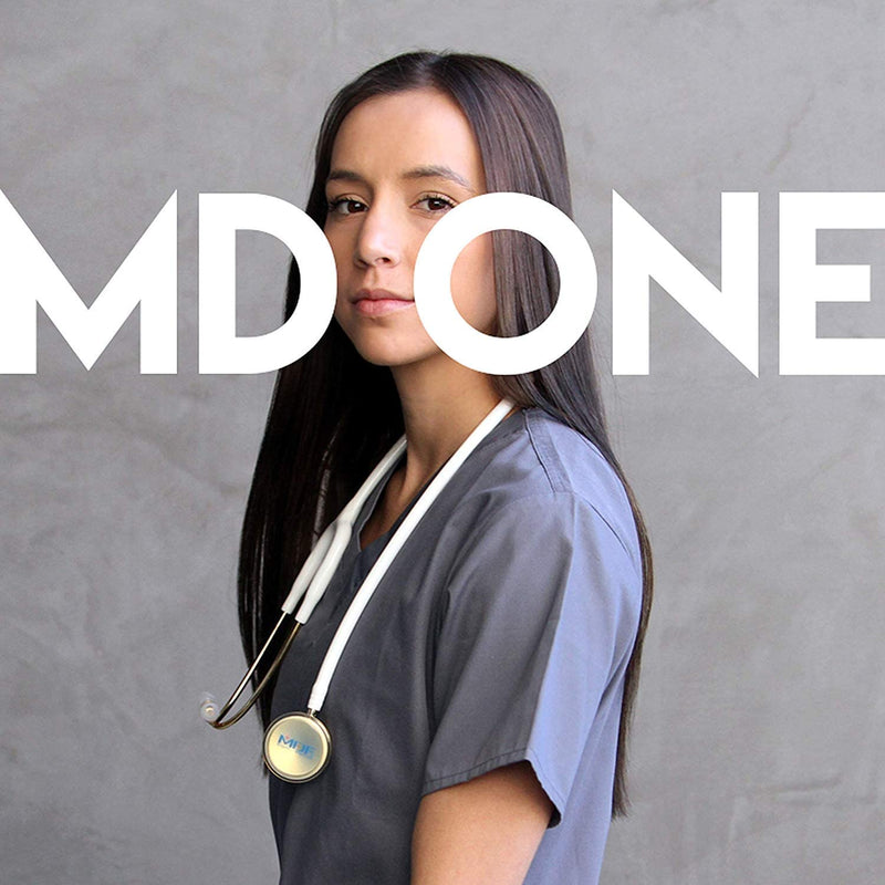 [Australia - AusPower] - MDF Instruments, MD One Stainless Steel Stethoscope, Adult, Purple Tube, Silver Chestpieces-Headset, MDF77708 