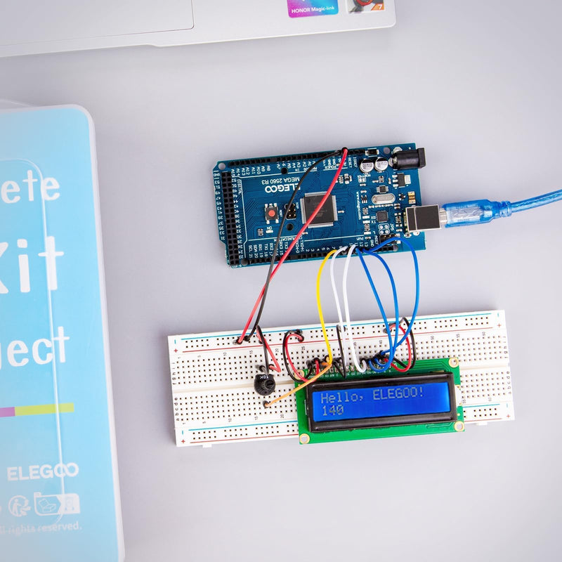 [Australia - AusPower] - ELEGOO 2PCS 830 Point & 2PCS 400 Point Breadboard Kit Solderless Breadboards for Arduino Bread Boards Electronics for Circuits Projects Prototype Board 