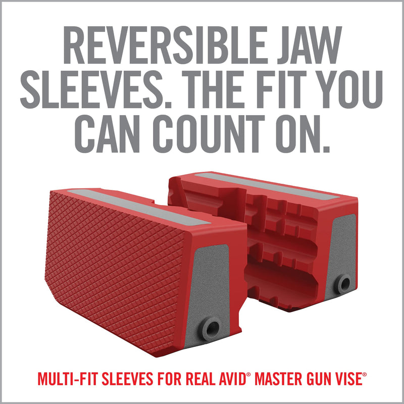 [Australia - AusPower] - Real Avid Smart-Jaws Multi-Fit Sleeves | Upgraded Vise Jaws | Non-Marring, Heat Resistant Bench Vise Jaws | 9 Different Grooves for Optimal Secure Fit on Variety of Shapes and Sizes Modern 