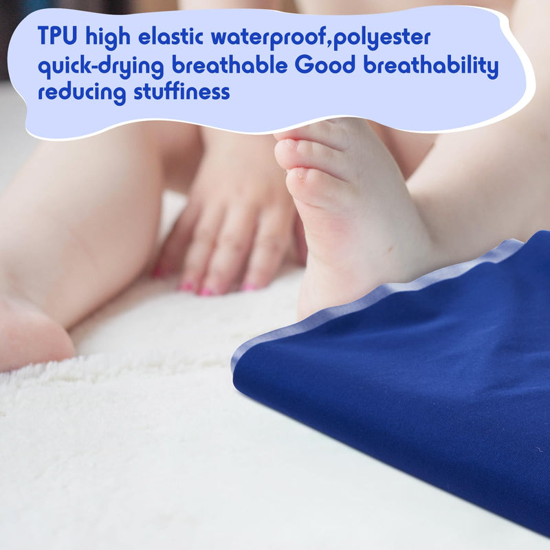 [Australia - AusPower] - Mindsoft 2 Meter Polyurethane Laminate (Pul) Pre-Cut Fabric by The Meter Waterproof Breathable Fabric for Cloth Diapers Bib Urinating Pad DIY Projects Outdoor Activewear Raincoat and Waterproof Decor 