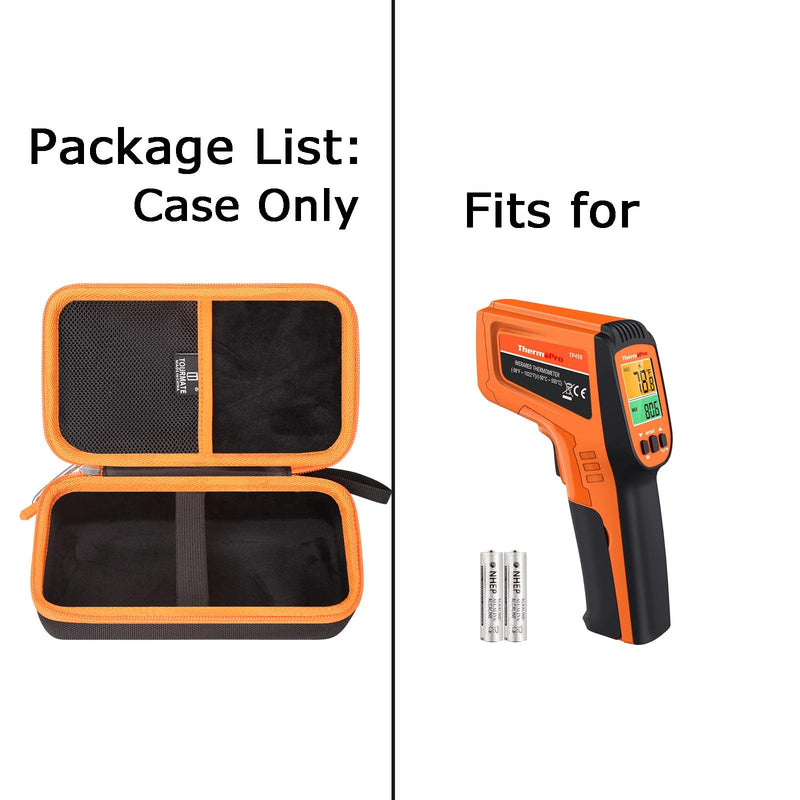 [Australia - AusPower] - Hard Storage Case for ThermoPro TP450 Dual Laser Temperature Gun(Only Case) 