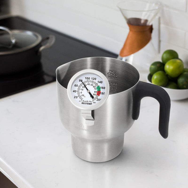 [Australia - AusPower] - Reotemp K83C1 Barista Pro Milk Frothing Coffee Thermometer (5 in Stem) 