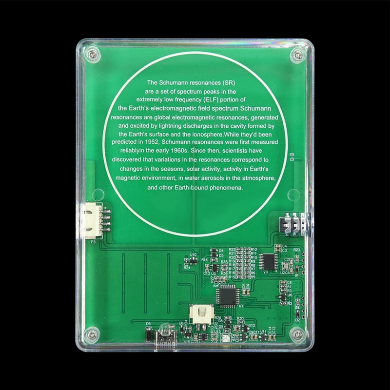 ciciglow 0.001Hz-200KHz DDS Signal Generator, 7.83Hz Resonance Generator with 1.8 Inch TFT Display, Handheld Oscilloscope Supports 13 Waveforms (Battery Version) Batterieversion