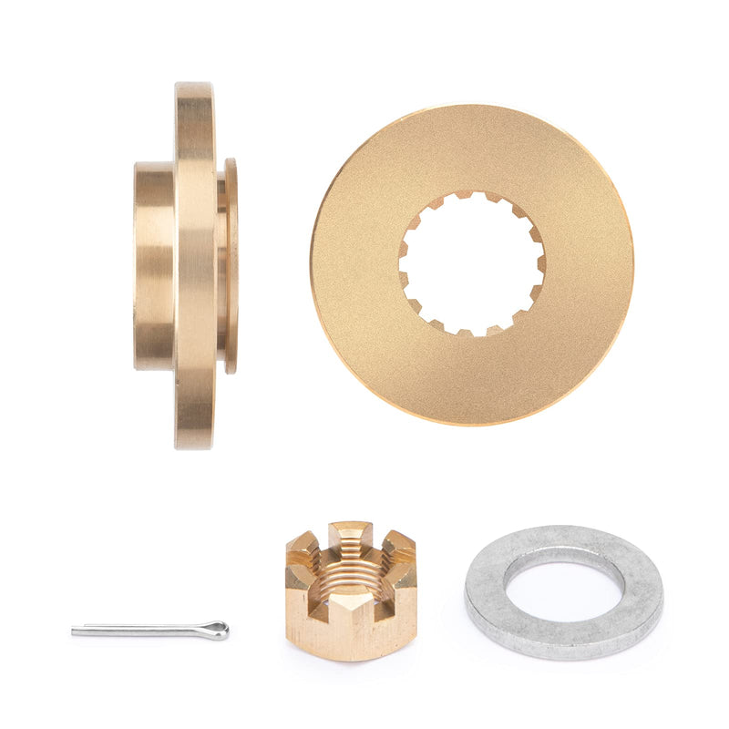 VIF OEM Upgrade Propeller Installation Hardware Kits fit Yamaha 25-30hp/40-55hp/60-85hp/150-300hp Outboard Motos, Thrust Washer/Spacer/Washer/Nut/Cotter Pin Included 40-55hp