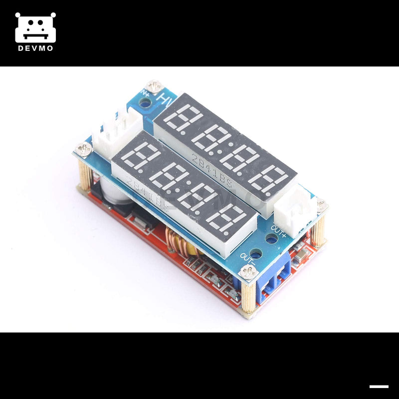 [Australia - AusPower] - DEVMO 2 in 1 XL4015 5A Adjustable Power CC/CV Step-Down Charge Charging Module LED Driver Voltmeter Ammeter Constant Current/Voltage 