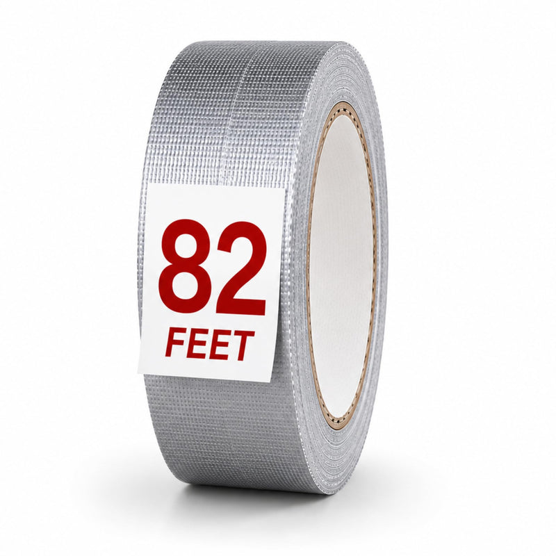 Aluminum Foil Tape Metal Tape HVAC Foil Tape for Polycarbonate Panels, Ductwork and Insulation, Uv Resistant Heat Reflective Mastic Tape for Greenhouse Roofing Repairs, 82 Ft Roll 15mm