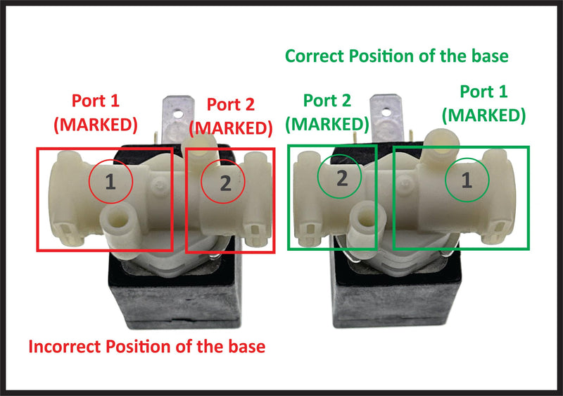 [Australia - AusPower] - MacMaxe 3/2 Way Solenoid Valve – CEME V397VN25PR44 – 110-120V 60Hz – Replacement for Breville Espresso Machines 