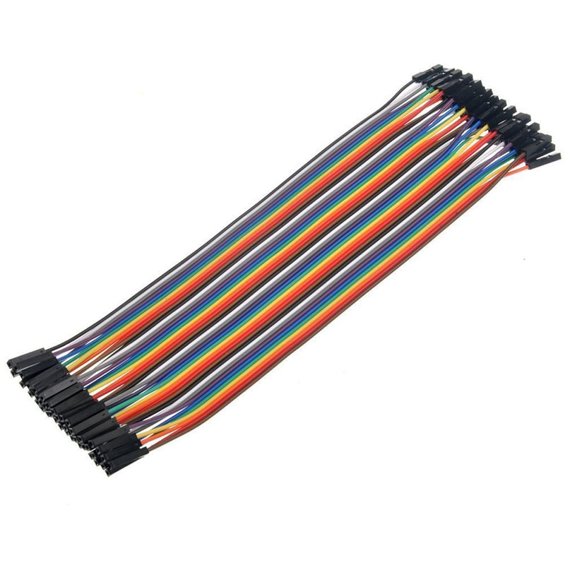 [Australia - AusPower] - Aihasd 120P 30 cm Female Jumper Cable for Breadboard Circuit Test Cable 30 cm female-female 