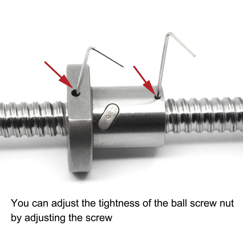 [Australia - AusPower] - Ball Screw SFU1605 （Diameter 16mm Pitch 5mm）Length 150mm with Metal Ball Screw Nut for CNC Machine Parts(150mm) 
