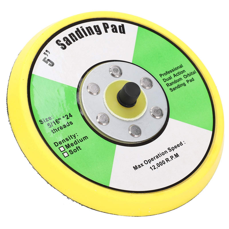 [Australia - AusPower] - 5 Inch Sander Sanding Pad Universal Sanding Disc for Polishing Sanding Discs for Polishing Pneumatic Sander Buffer Polishing Disc 125 mm 