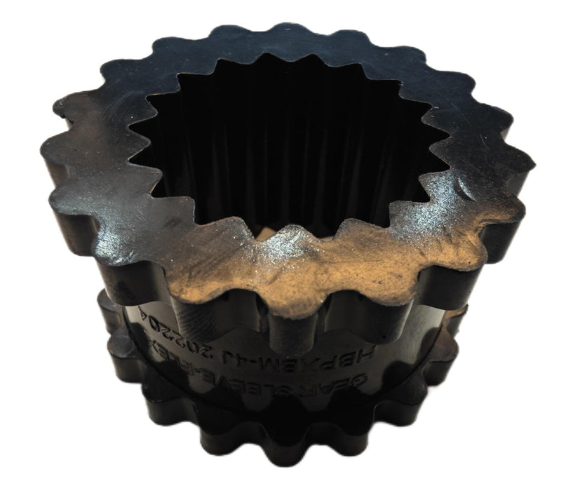 [Australia - AusPower] - 5JE Coupling Fits S-Flex Sure Flex Gear Sleeve Solid Design, 2.94" OD, 1.56" Elastomer Length, 240 in-lbs Torque 