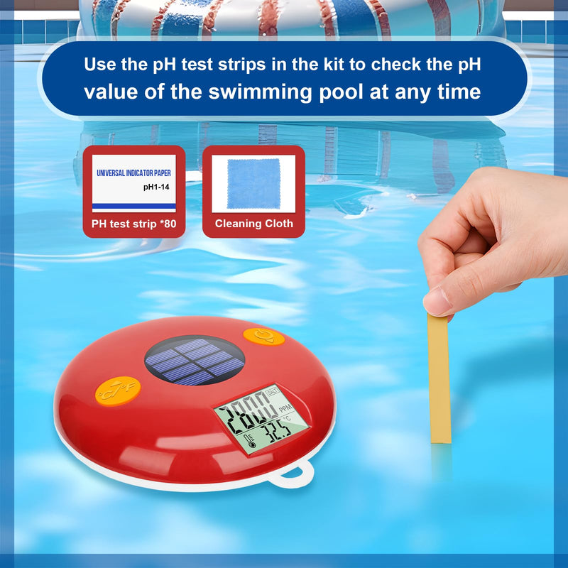 [Australia - AusPower] - Floating Pool Salt Tester and Hydrogen Water Tester 