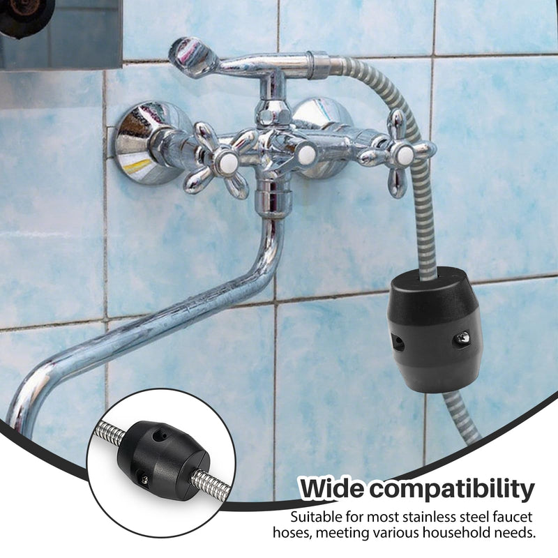 Pack of 2 Hose Weight, Black Tap Hose Weight Ball for Most Tap Hoses, Household, Kitchen, Bathroom, Hotel (300 g)