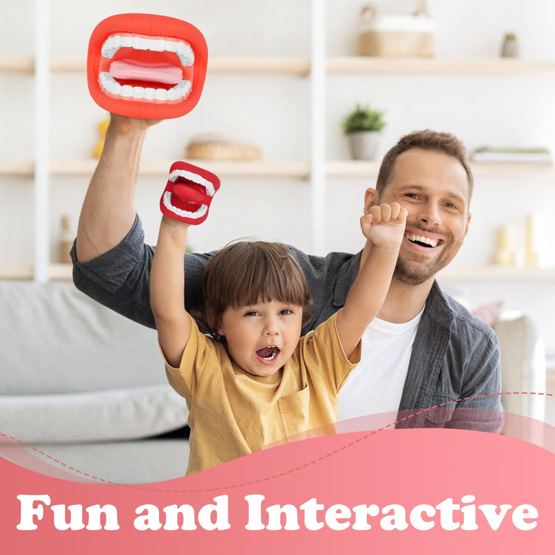 [Australia - AusPower] - Ultrassist Mini Mouth Finger Puppet with Tongue for Kids, Mouth Hand Puppet for Speech Therapy, Mouth Oral Motor Hand Puppet 