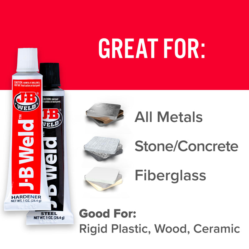 [Australia - AusPower] - J-B Weld 8265S Original Cold-Weld Steel Reinforced Epoxy - 2 oz. 