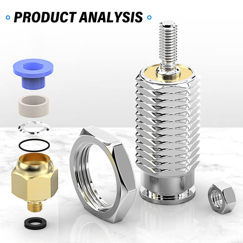 [Australia - AusPower] - TAILONZ PNEUMATIC 10mm Bore 10mm Stroke Single Acting Single Acting External Thread Needle Cylinder Micro Cylinder CJPB10-10 CJPB10*10mm 