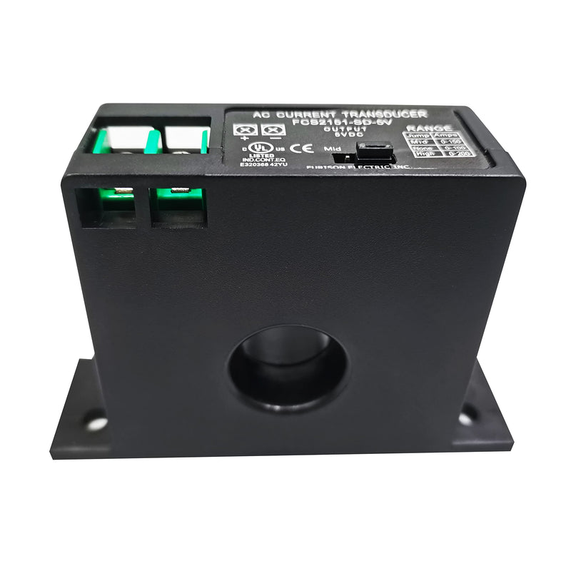 [Australia - AusPower] - Current Transmitter, FCS2151-SD-5V Current Transducer Transmitter Transformer Sensor AC Current Converter 0-200A 
