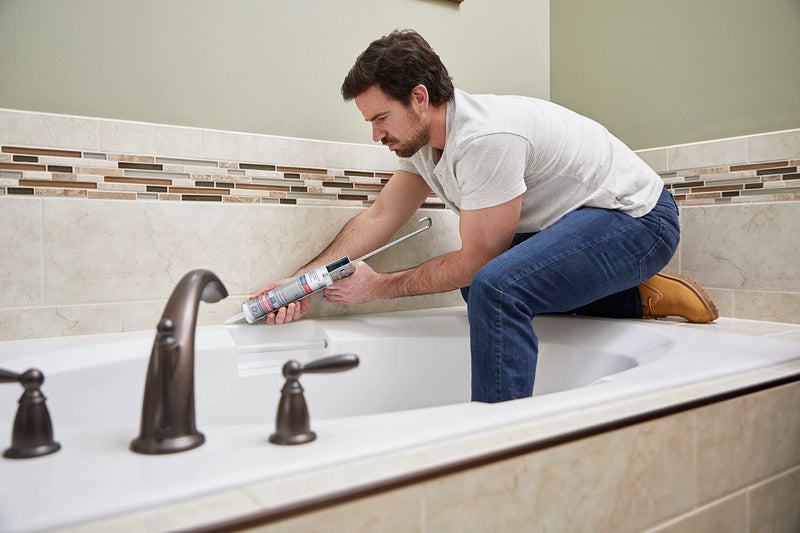 [Australia - AusPower] - GE Sealants & Adhesives GE612 Tub & Tile Silicone 1 Sealant, 10.1oz, Clear 