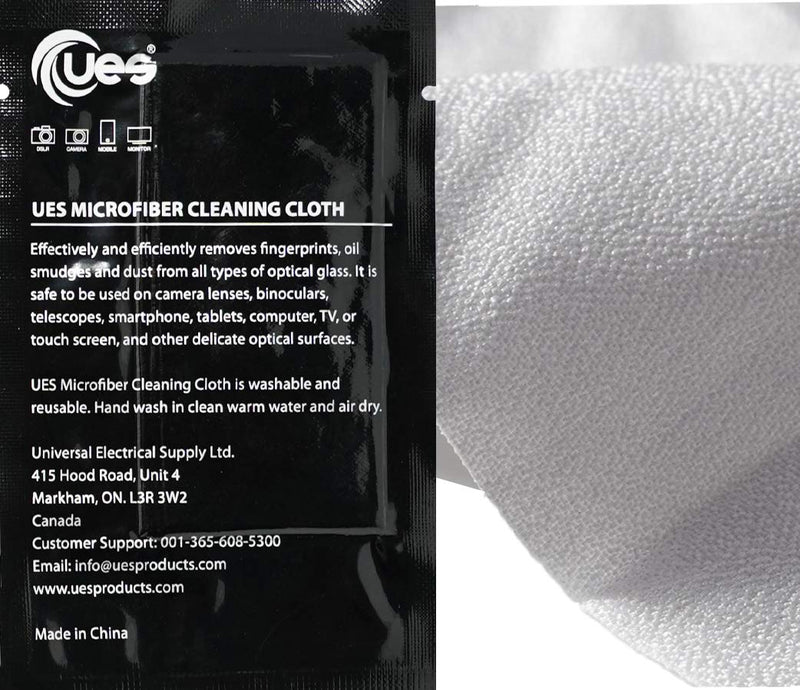 [Australia - AusPower] - UES DSLR Camera Sensor and Lens Cleaning Travel Kit: Full-Frame Sensor Cleaning Swab, Cleaner, Air Blower, Microfiber Cloth, Lens Cleaning Pen, Lens Paper Full-Frame Cleaning Kit 