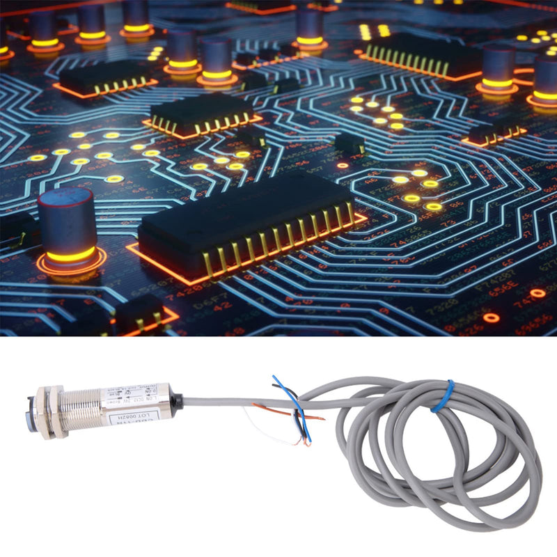 [Australia - AusPower] - Garosa CDD-11N 10mm Infrared Proximity Sensors, Cylindrical Diffuse Reflection Photoelectric NPN NO 4-Wire 12-24VDC 300mA, Sensor 