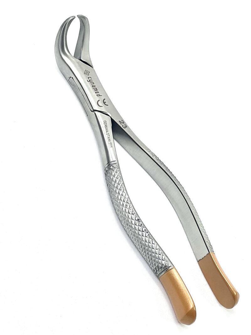 [Australia - AusPower] - HIGH QUALITY GERMAN DENTAL TOOTH EXTRACTION EXTRACTING FORCEPS 23 COW HORN LOWER MOLar 