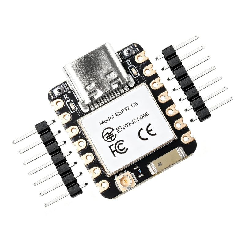 Heemol For XIAO ESP32-C6 Development Board, ESP32 C6 Mini WLAN BLE5.0 Microcontroller, Battery Charging Supported, Energy Efficiency, Ideal for Zigbee Smart Homes, IoT, Portable Devices