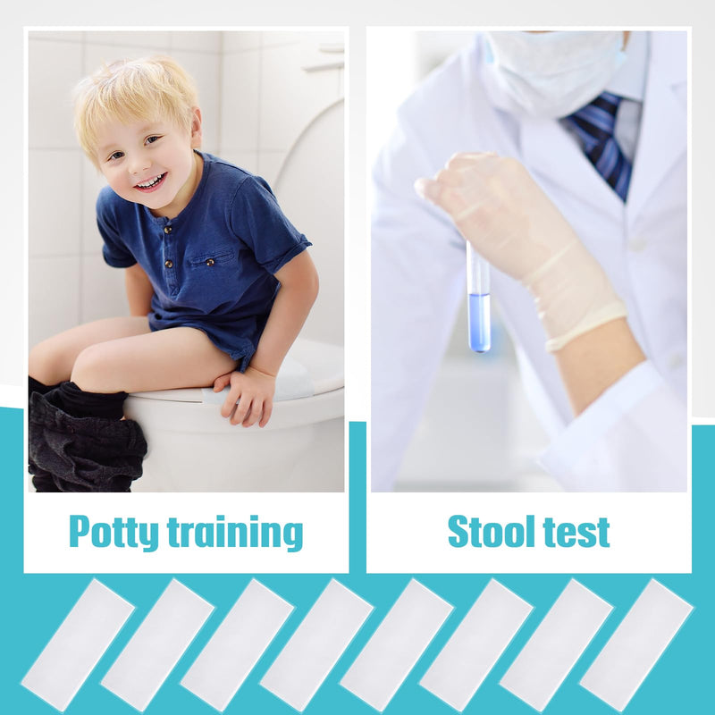 [Australia - AusPower] - 50 Pcs Flushable Stool Sample Collection Sheet Specimen Collector Stool Sample Collection Kit Specimen Containers for Stool Testing 