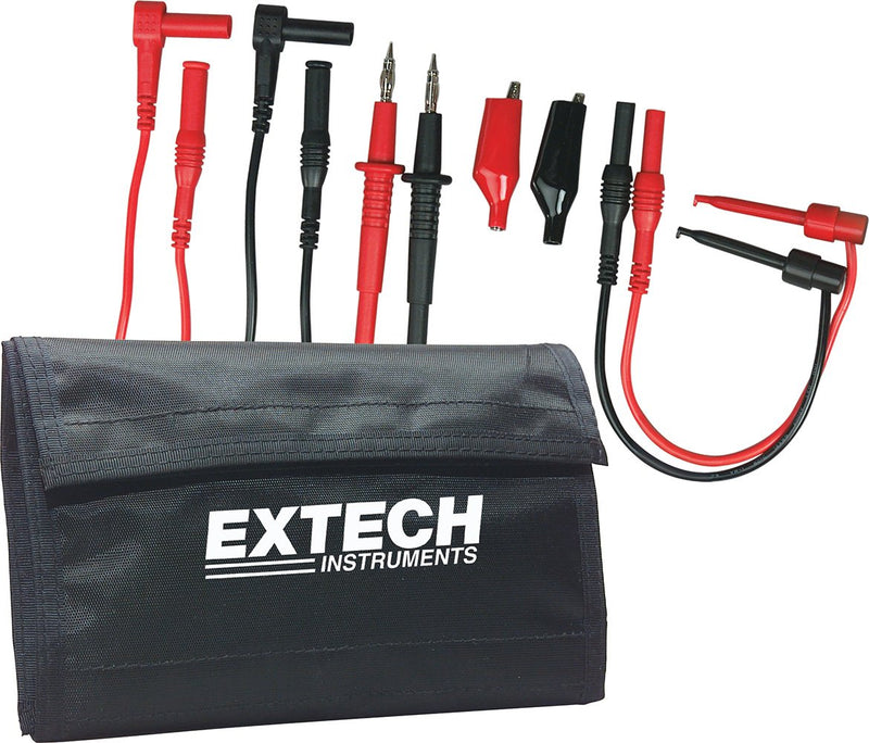 [Australia - AusPower] - Extech TL809 Electronic Test Lead Kit, Black 