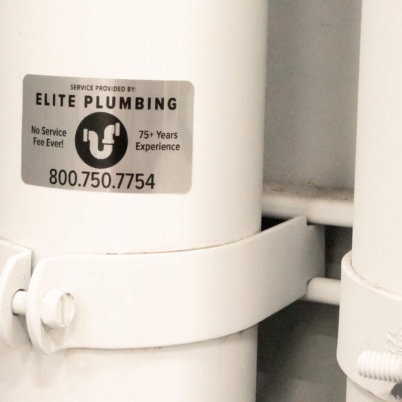 LabelValue Brand - 2.5” x 1.5” Weatherproof Custom Print Service Labels - 250 Labels/Roll | Customize with Business Logo and Service Information - Perfect for Outdoors & Harsh Environments
