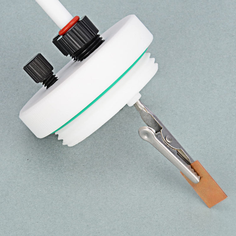 [Australia - AusPower] - stonylab 304 Stainless Steel Electrode Holder, Alligator Clip, 0.1-5mm Clampable Thickness 80 mm 
