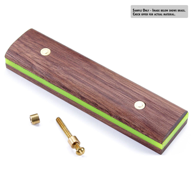 [Australia - AusPower] - Loveless Fasteners for DIY Handles & Knife Handle Repair - USA Size (0.312 x 8-32US x 1.15 Inch) - (Brass/Brass) - (10 Pk) (0.312 x 8-32US x 1.15 Inch) (10)(Brass Heads/Brass Screw) 