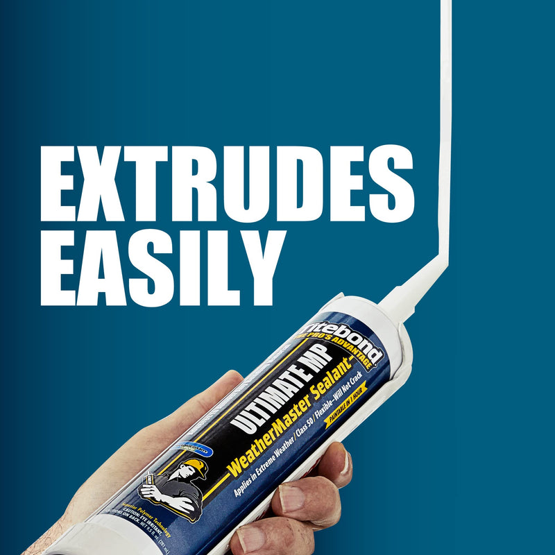[Australia - AusPower] - Titebond WeatherMaster Ultimate MP All-Weather Hybrid Sealant 71091-9.5 Oz. Cartridge - Black 71091, Black 9.5 Oz. 