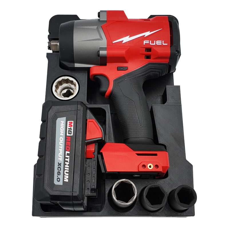 Organizer for M18 Fuel High Torque Impact Drill (Model 2967) for Milwaukee Packout Compact Organizer- Model 48-22-8435- LINER ONLY