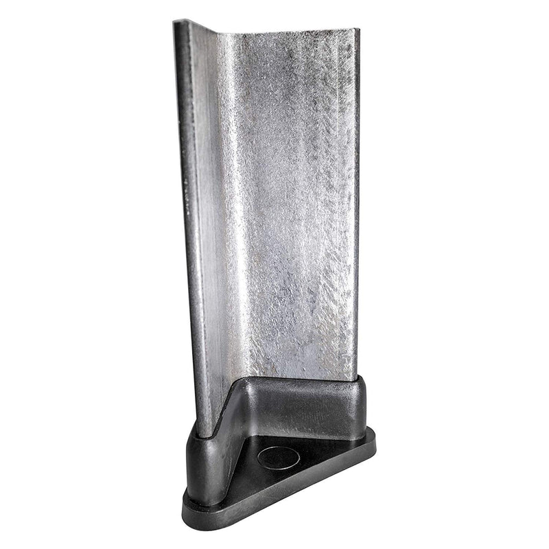 [Australia - AusPower] - Prescott Plastics 1.5" Inch Angle Iron Plug Insert (10 Pack), Black L Shaped End Cap for Metal Tubing, Fence, Glide Insert for Pipe Post, Chairs and Furniture Legs 10 Pack 1.5" 