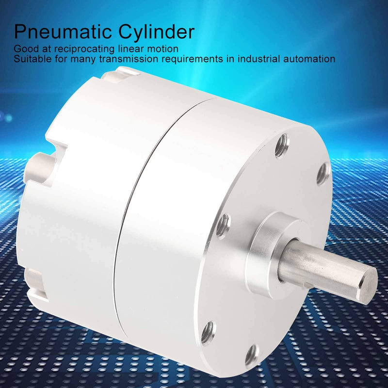 [Australia - AusPower] - Vane Type Rotary Cylinder Pneumatic Cylinder Air Cylinder Vane Type Rotary High Control Accuracy Pneumatic Accessories Crb2Bw30‑90S 