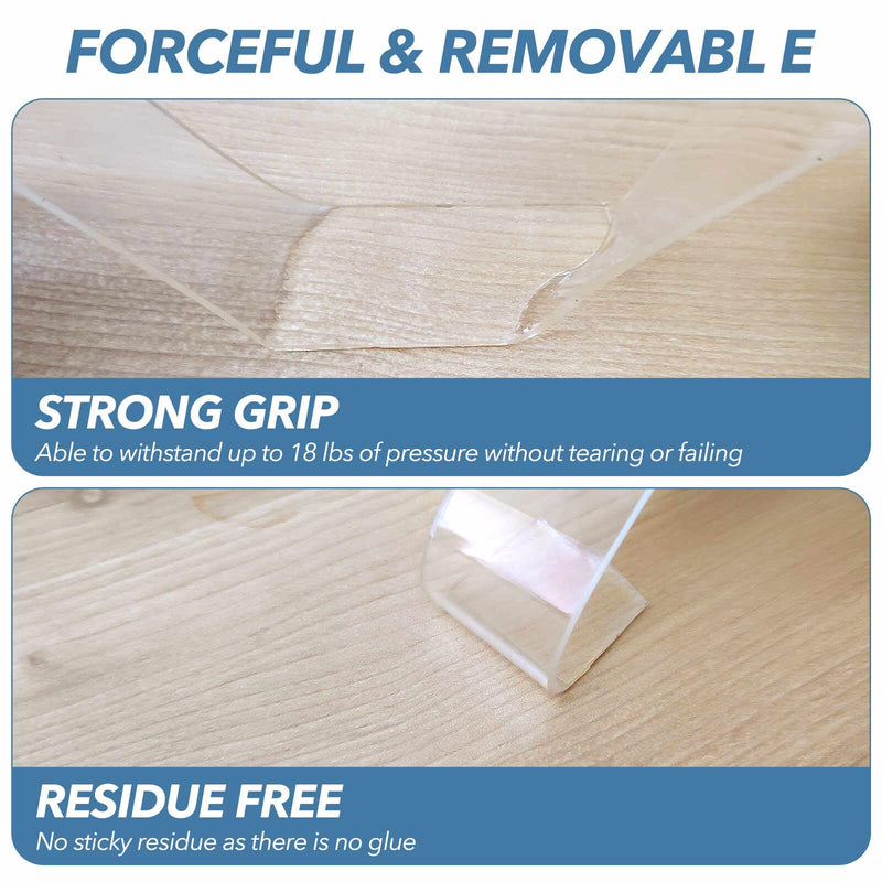 Double Sided Tape Heavy Duty ， Premium Removable Mounting Adhesive Grip Tape, 16.5FT Strong Mounting Tape Adhesive Tape, for Carpet Mats/Craft Wall Mounting 16.5