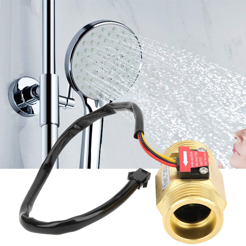 YF-B10 Water Flow Sensor with Hall Effect Flow Meter Switch G1 DC24V 2-50 L/min