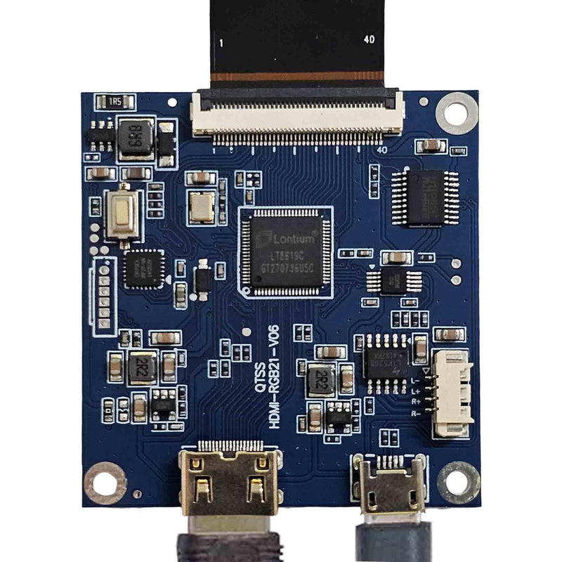 [Australia - AusPower] - 2.8 inch 480X480 IPS MIPI 330nit Circle LCD Screen and 40 pins Controller Board 2.8 inch 