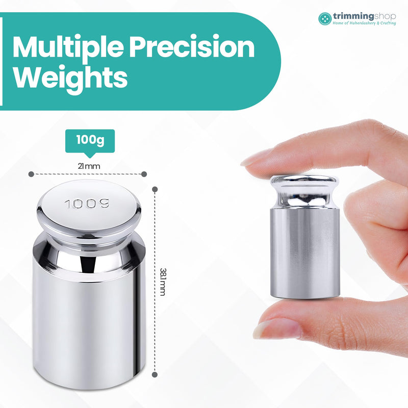 [Australia - AusPower] - Trimming Shop 100g Scale Weight for Precise Calibration for Checking the Accuracy of both Pocket and Digital Scale 