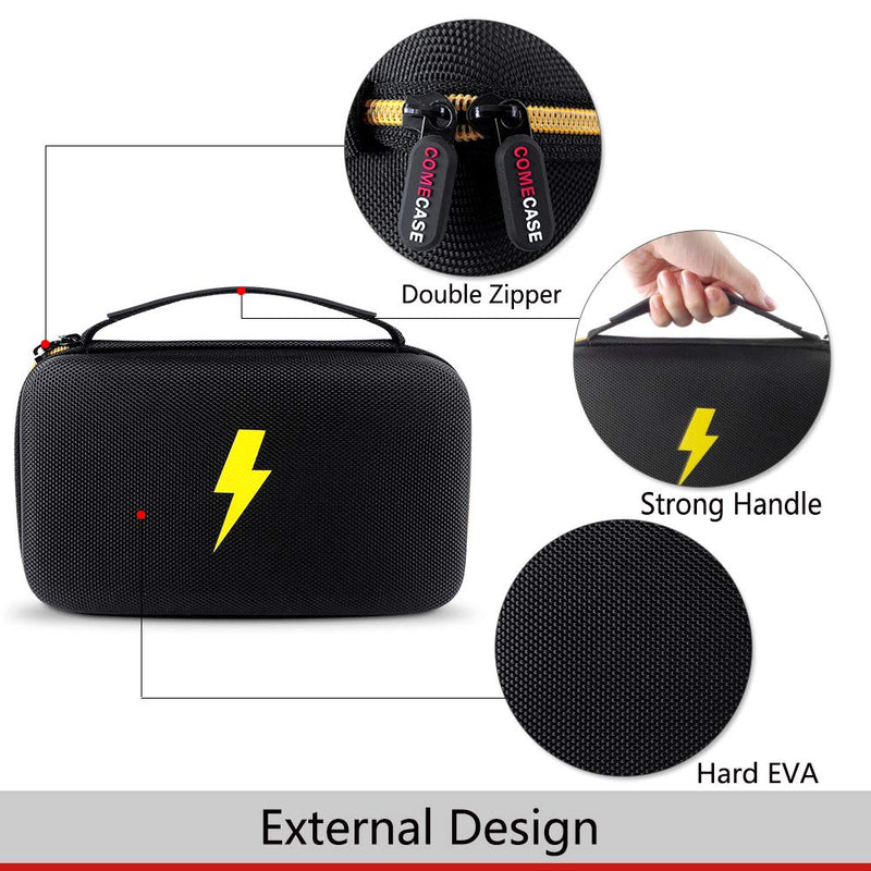 [Australia - AusPower] - Case Compatible for Fluke 15B 117/115/ 116/ 17B/ 87V/ 88V/ 101, Also Fit Crenova MS8233D/ for AstroAI TRMS 6000 Counts Digital Multimeter, Protective Travel Storage Bag with DIY Foam (Box Only) 