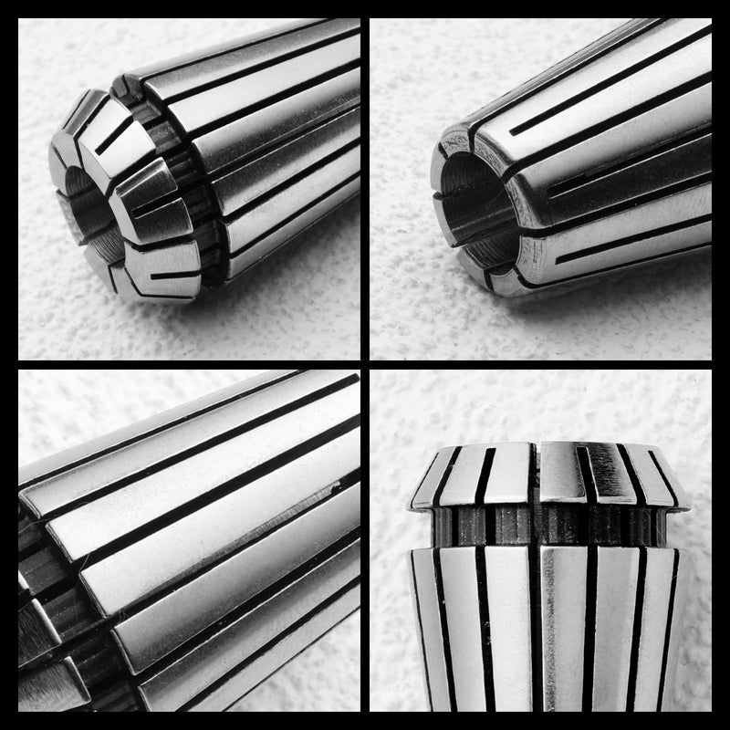 [Australia - AusPower] - ER20 Router Collet, 14PCs, 1/16″ to 1/2″ CNC Engraving Router Bit Collet for Engraving Machine Tool, CNC Router, and Driver 