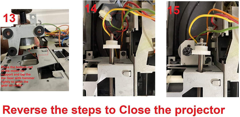 [Australia - AusPower] - Repair Kit for Kodak Carousel Slide Projector with Focus Motor - Does Not Advancing 