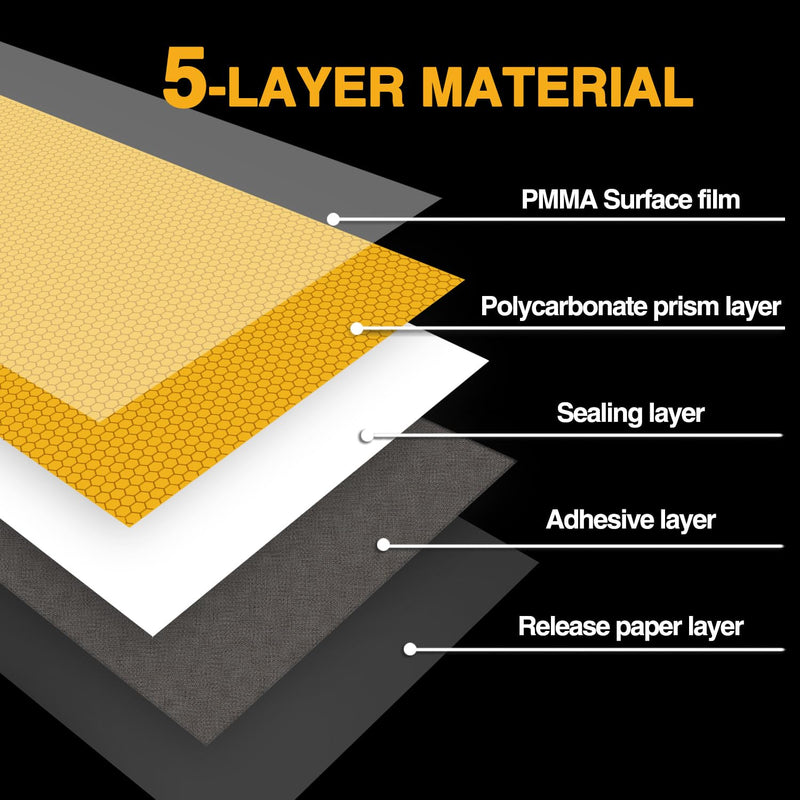 Reflective Tape 2" x40ft Yellow, DOT-C2 Waterproof Reflective Stickers & Reflector Tape with Strong Adhesive for Trucks, Trailers, Motorcycles, Bikes, Outdoor Safety